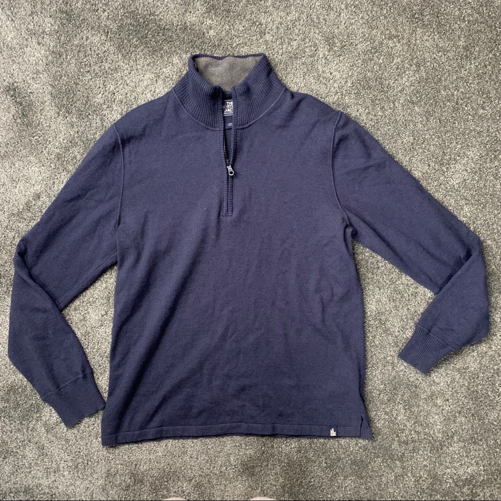 The North Face Wool half zip sweater